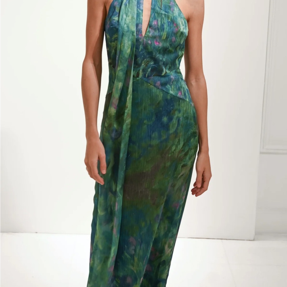 Monet Dress - irises